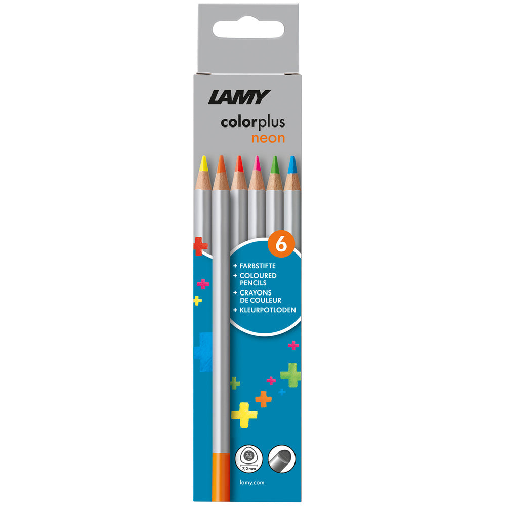 Lamy ColorPlus Color Pencils Cardboard Box Neon 6pcs Faltschachtel
