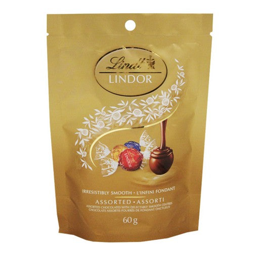 Lindt Assorted Chocolate Truffles Pouch 60g