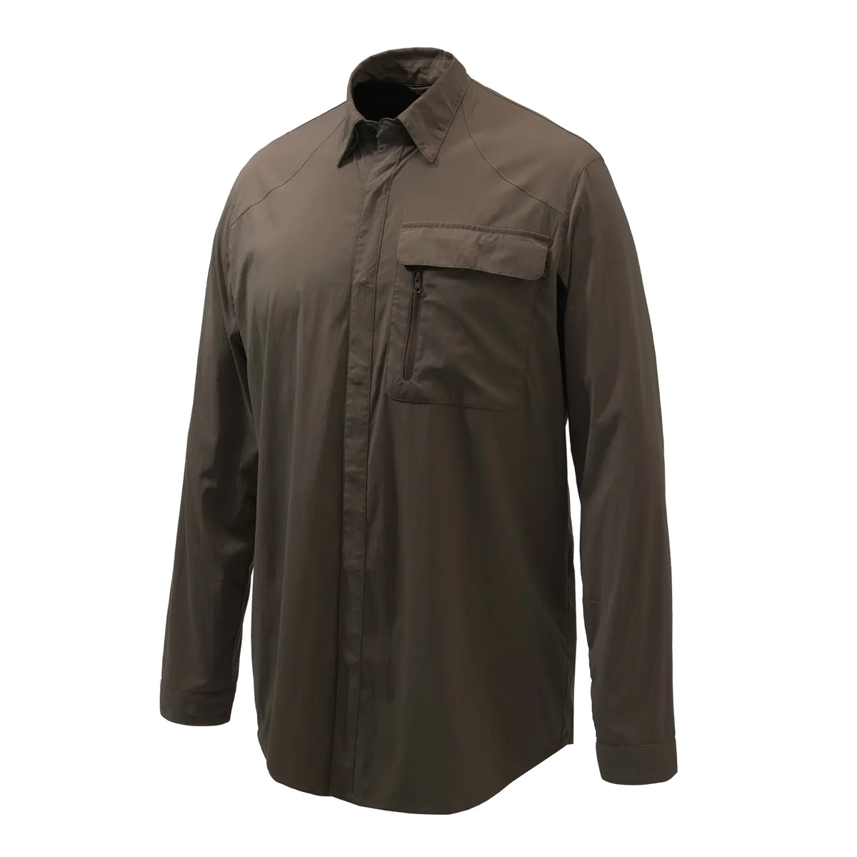 Beretta Storm Shirt-XL-LUO14T1937080XXL-Chocolate Brown - Shams Shopping Centre Beretta  