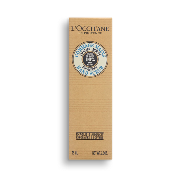 L'Occitane 10% Shea Butter One-Minute Hand Scrub 75ml (2.5 Oz)