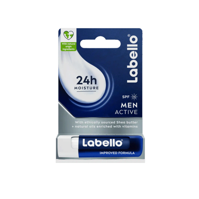 Labello Active Men Lip Care Balm 4.8gm
