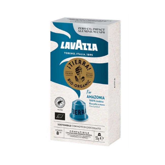 Lavazza iTierra Bio-Organic Amazonia Coffe Capsules 55g