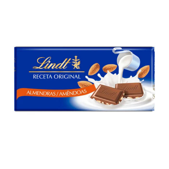Lindt Original Almond Chocolate 100g