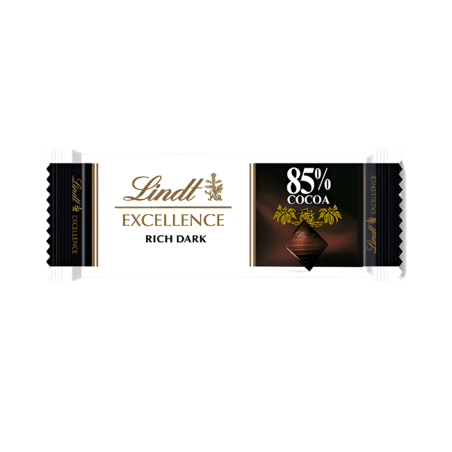 Lindt Excellence Dark 85% Chocolate 35gm