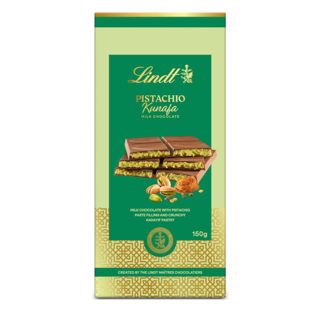 Lindt Pistachio Kunafa Bar 150g