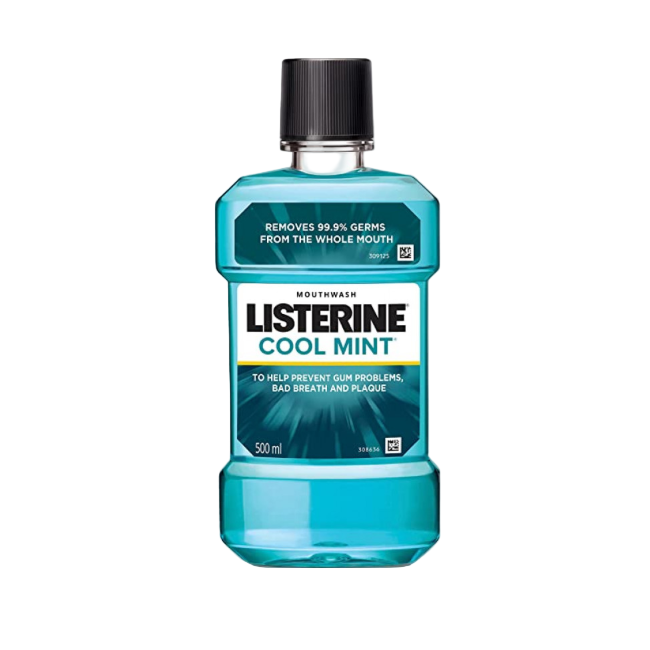 Listerine Cool Mint Mouthwash 500ml