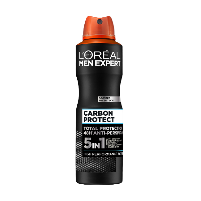 Loreal carbon protect anti perspirant 150ml