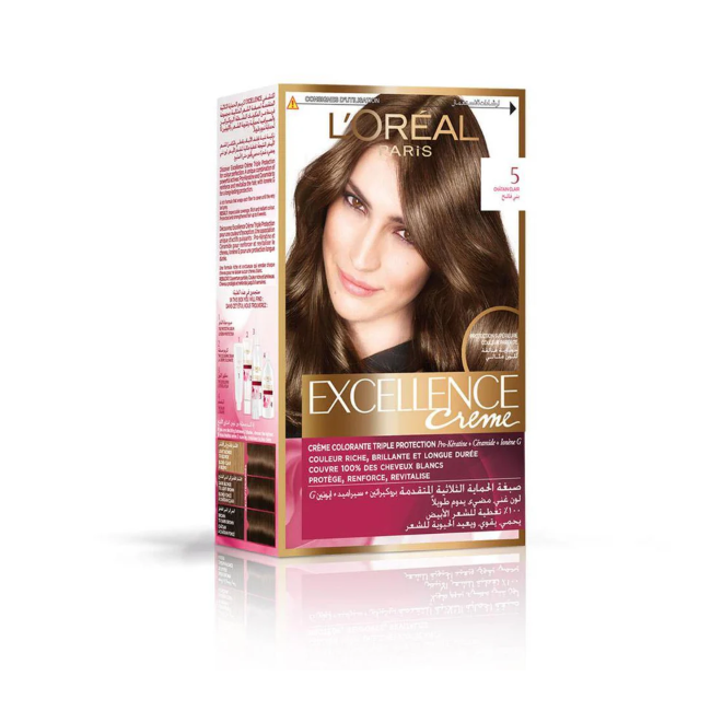 Loreal Excellence Creme 5 Light Brown