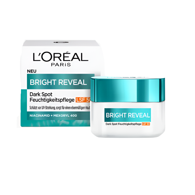 Loreal Bright Reveal Dark Spot Hydrating Cream SPF50 50ml