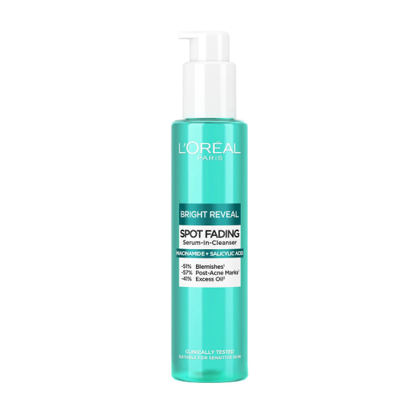 Loreal Bright Reveal Spot Fading Serum Cleanser 150ml
