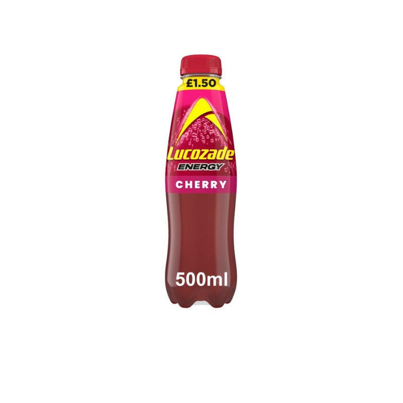 Lucozade Energy Drink Cherry 500ml