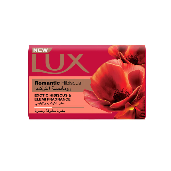 Lux Romantic Hibiscus Soap Bar 180gm