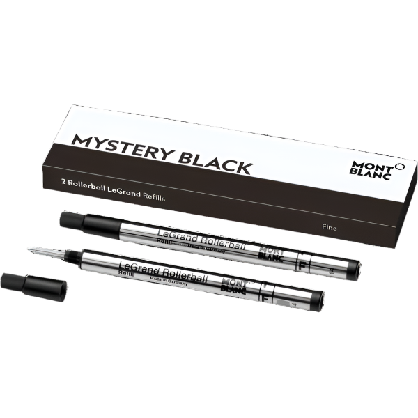 Montblanc Rollerball Refill Single Mystery Black - Fine