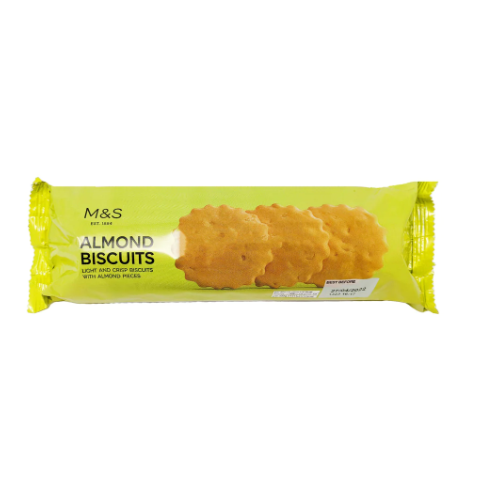 M&S Almond Biscuits 200g - Shams Shopping Centre Marks & Spencer  