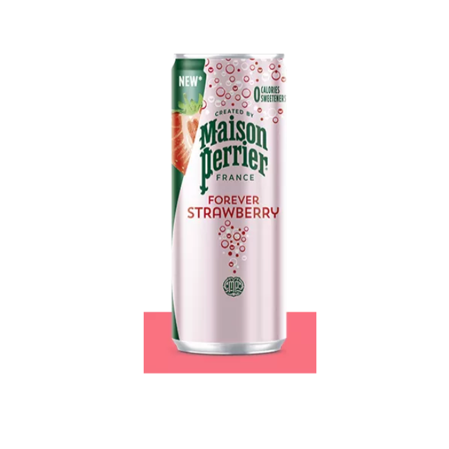 Maison Perrier Forever Strawberry Sparkling Water 250ml