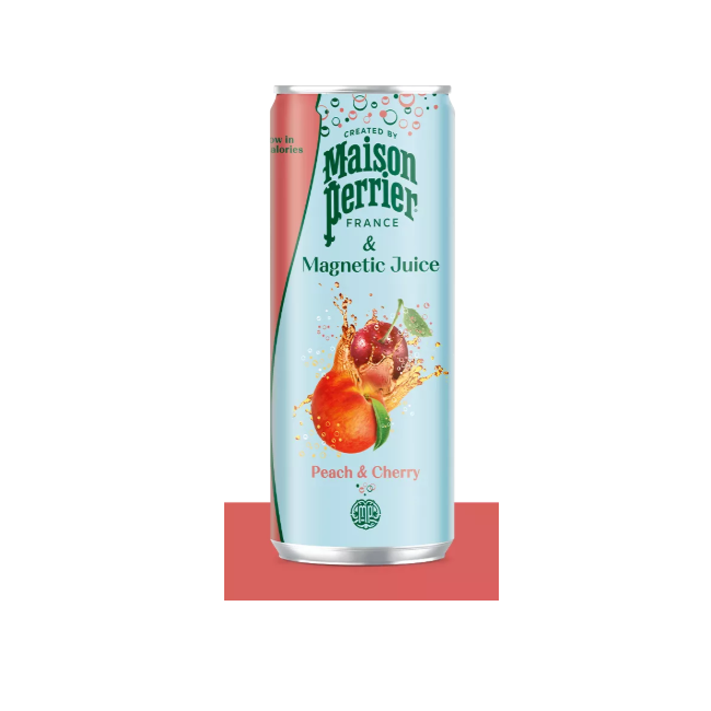 Maison Perrier & Magnetic Juice Peach & Cherry 250ml
