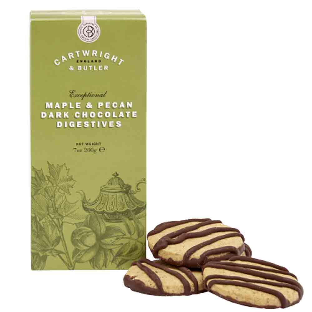 Cartwright & Butler Maple & Pecan Digestive Biscuits 200g - Shams Shopping Centre Cartwright & Butler  