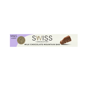 M&S Swiss Milk Chocolate Mountain Bar 100g