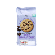 M&S Reduced Sugar Double Chocolate Cookies 200g