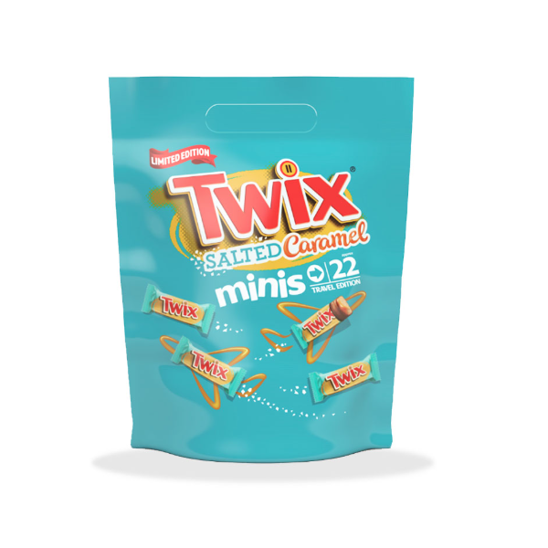 Twix Salted Caramel Minis Chocolates Bag 500g