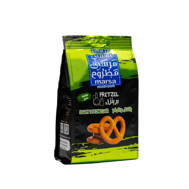Marsa Matroon Pretzel Salt & Vinegar 150g