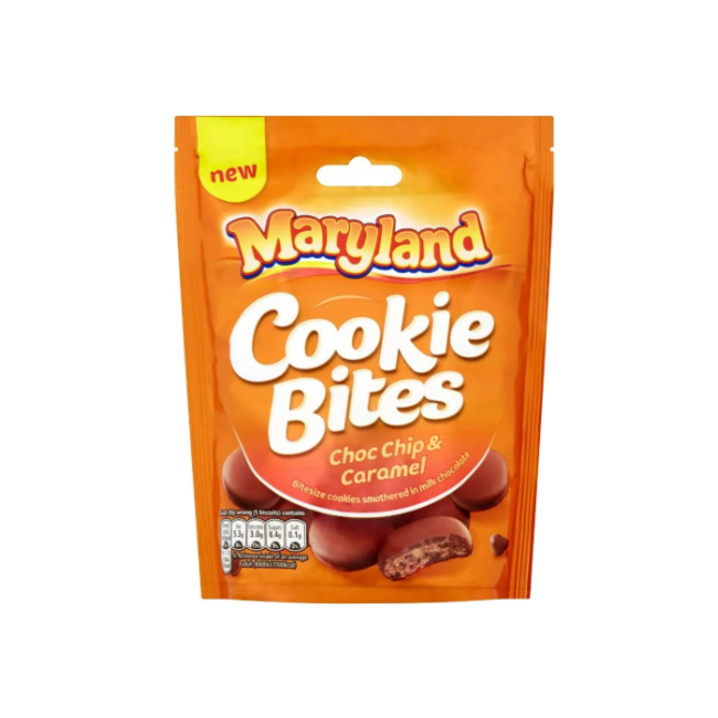 Maryland Cookies Bites Choco Chip & Caramel 120g
