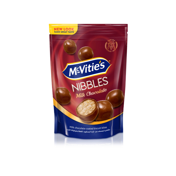 Mcvities Digestive Nibbles Milk Chocolate 120g
