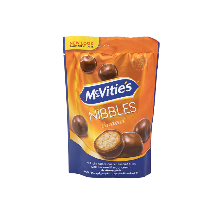 Mcvities Digestive Nibbles Caramel 120g