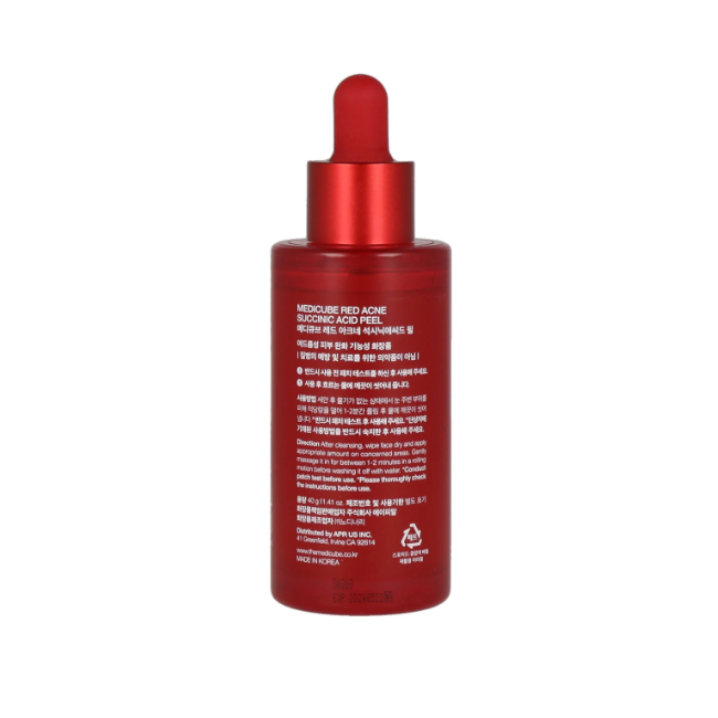 Medicube 1 Min Red Acne Succinic Acid Peel 40g