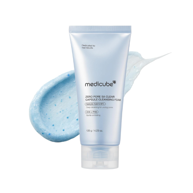Medicube Zero Pore SA Clean Capsule Cleansing Foam 120g