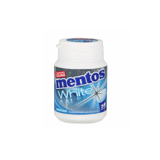 Mentos white sweet mint gum 38 pcs