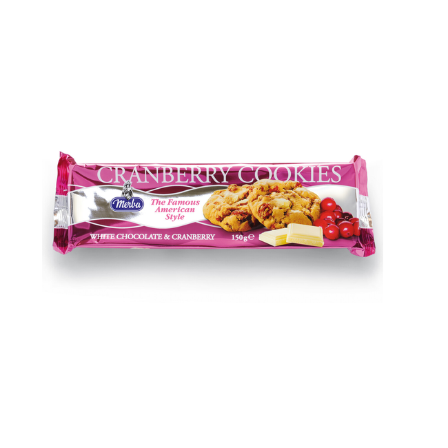 Merba Craneberry Cookies 150g