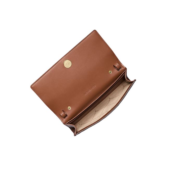 Michael Kors Carson Large Signature Logo Convertible Crossbody Bag - Brown