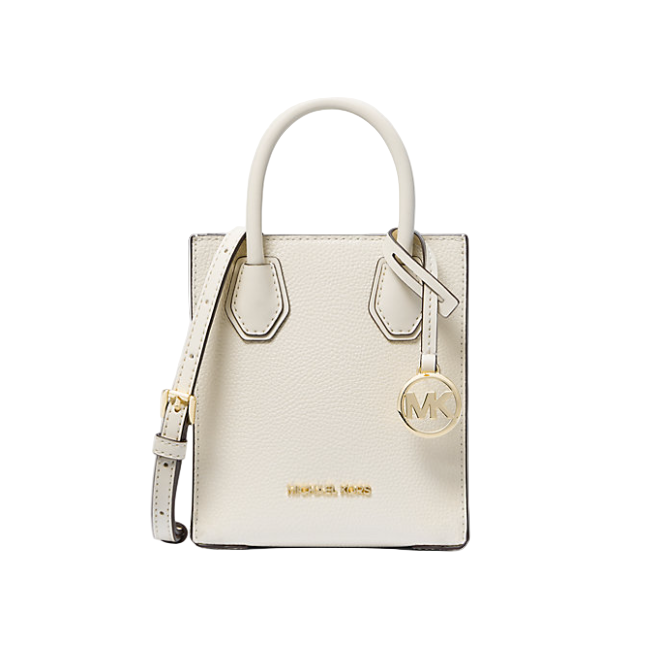 Michael Kors Mercer XS NS Shopper Crossbody-Light Cream