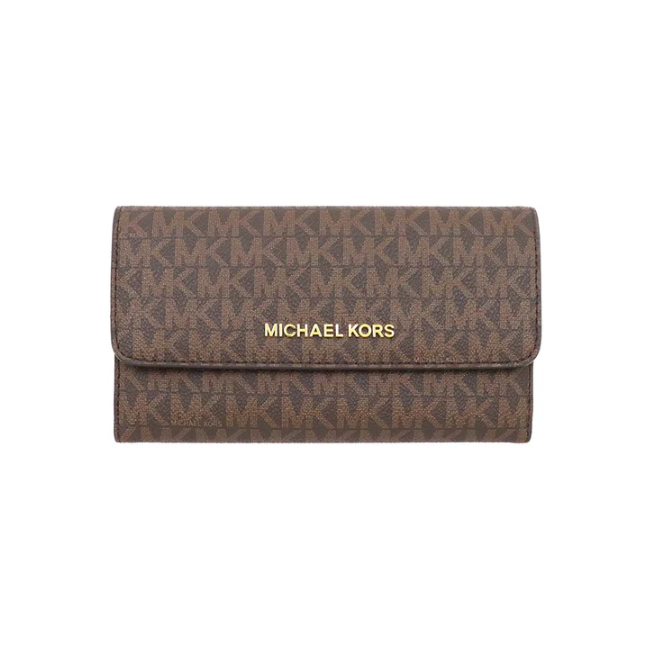 Michael Kors Jet Set Travel Size NS - Brown 35F8GTVF3B