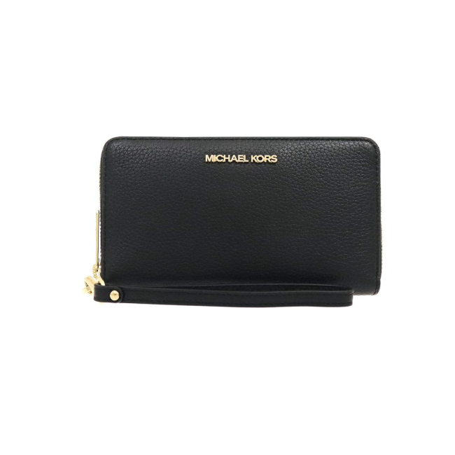 Michael Kors Jet Set Travel Wristlet Wallet Black