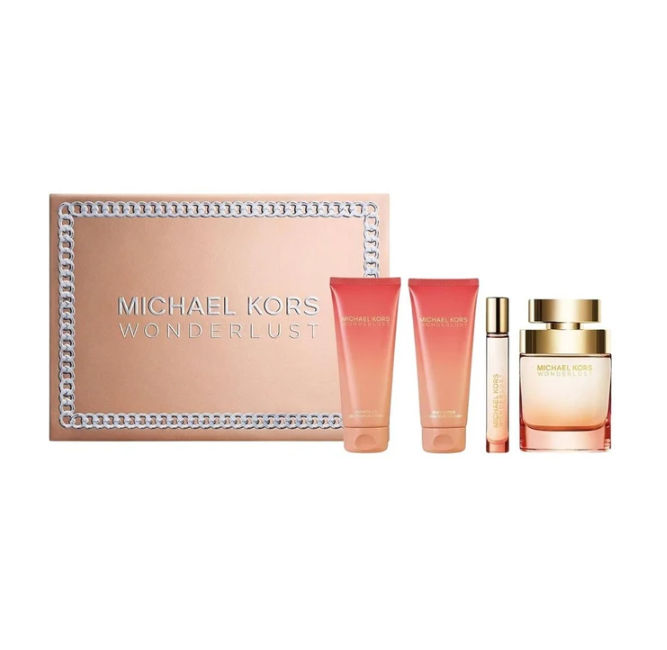 Michael Kors Wonderlust 4p Gift Set