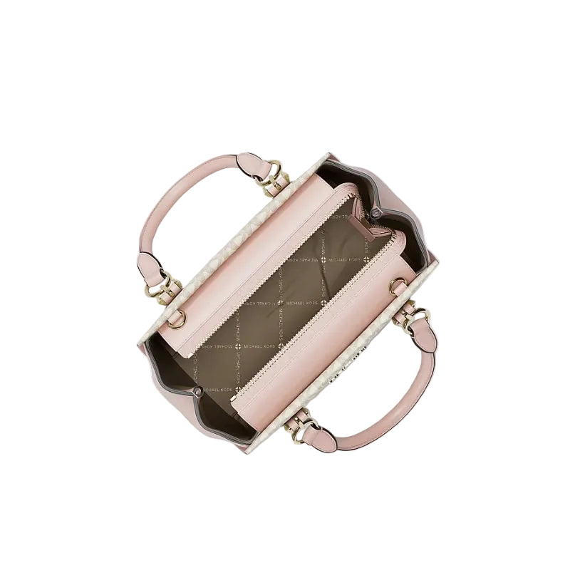 Michael Kors Marilyn Small Satchel Shoulder Crossbody Bag-Vanilla Pink