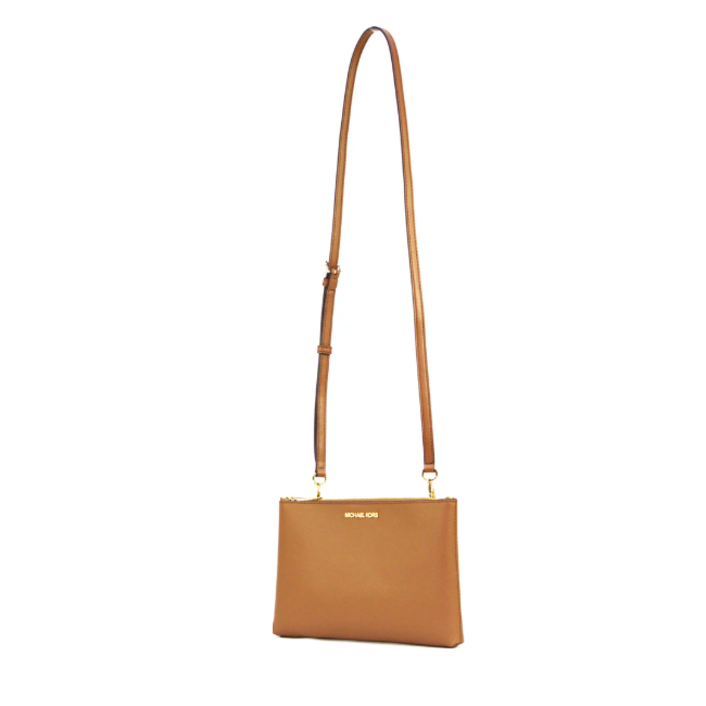 Michael Kors Charlotte Large Leather 3in1 Tote with Crossbody Handbag