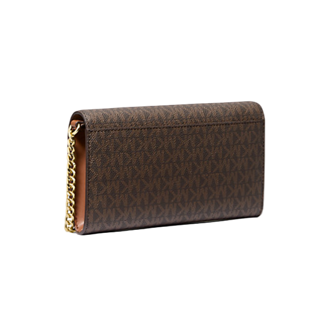 Michael Kors Carson Large Signature Logo Convertible Crossbody Bag - Brown