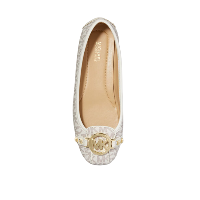 Michael Kors Fulton MOC Pyramind Stud Vanilla Shoe