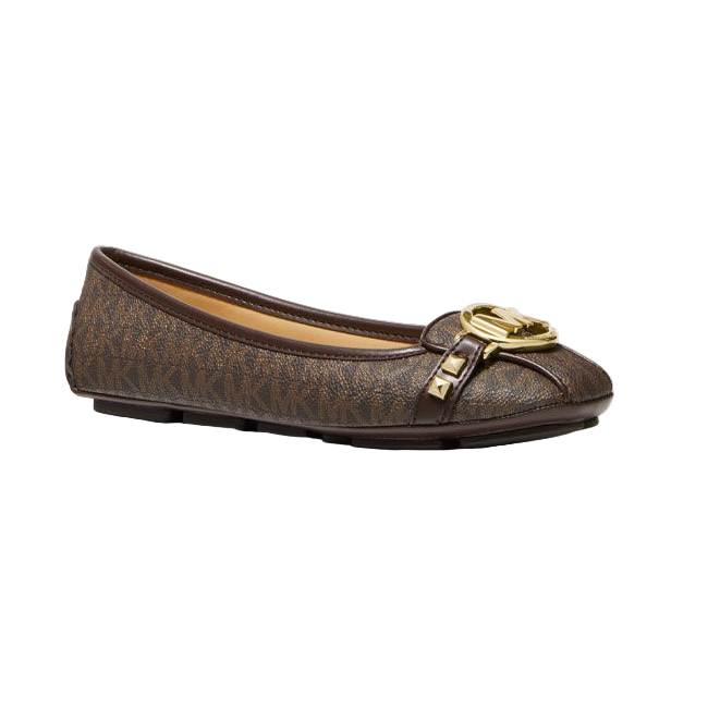 Michael Kors Fulton MOC Pyramind Stud Brown Shoe Size US-7