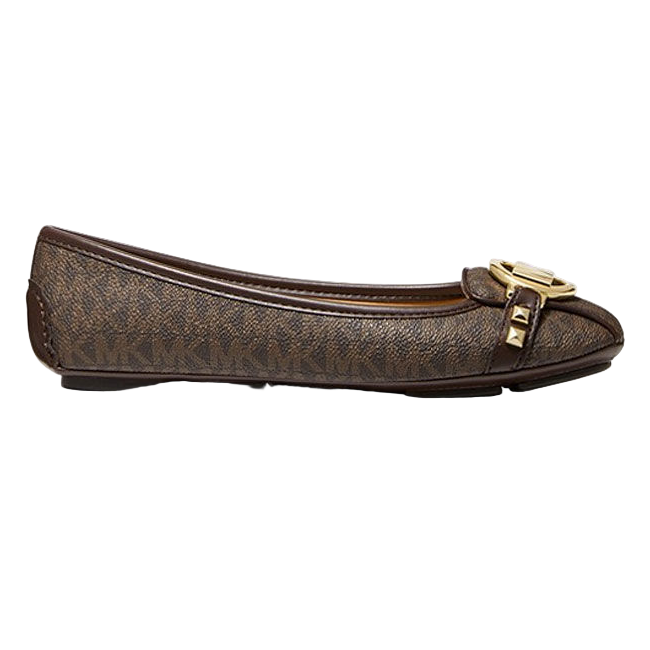 Michael Kors Fulton MOC Pyramind Stud Brown Shoe Size US-7