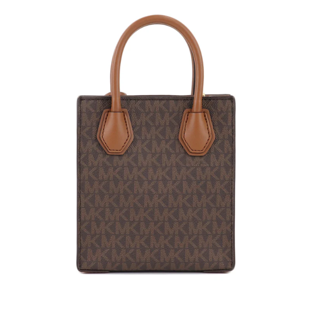 Michael Kors Mercer XS NS Shopper Crossbody-Brown