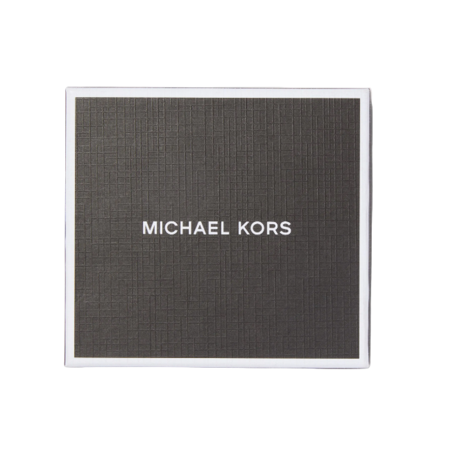 Michael Kors Signature Logo Billfold Wallet & Belt Set-Black