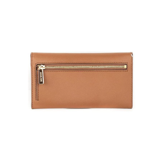 Michael Kors Jet Set Travel Large Trifold Leather Wallet
