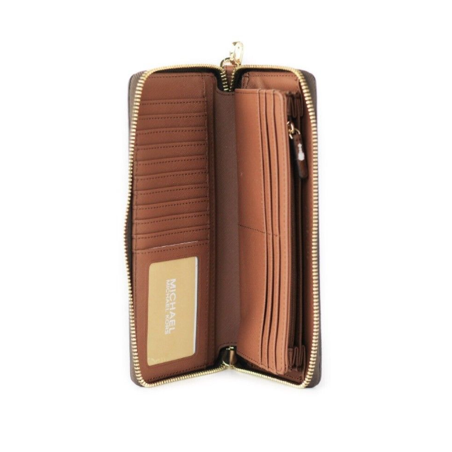 Michael Kors Jet Travel Continental Brown 35F8GTVT3B
