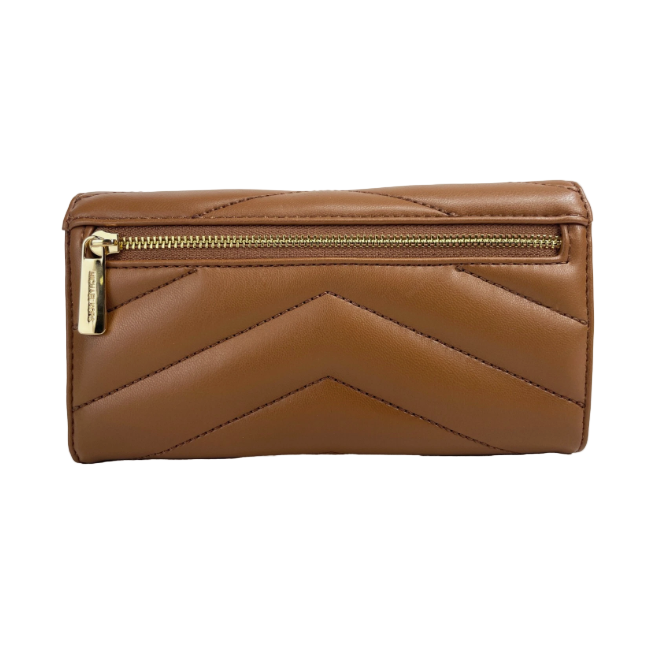 Michael Kors Jet Set Quilted Leather Trifold Wallet
