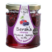 Mileeven Sarah's Fruity Acacia Honey With Mix Berries 250g - Shams Shopping Centre Mileeven  