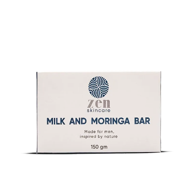 Zen Skincare Milk And Moringa Bar 150grm